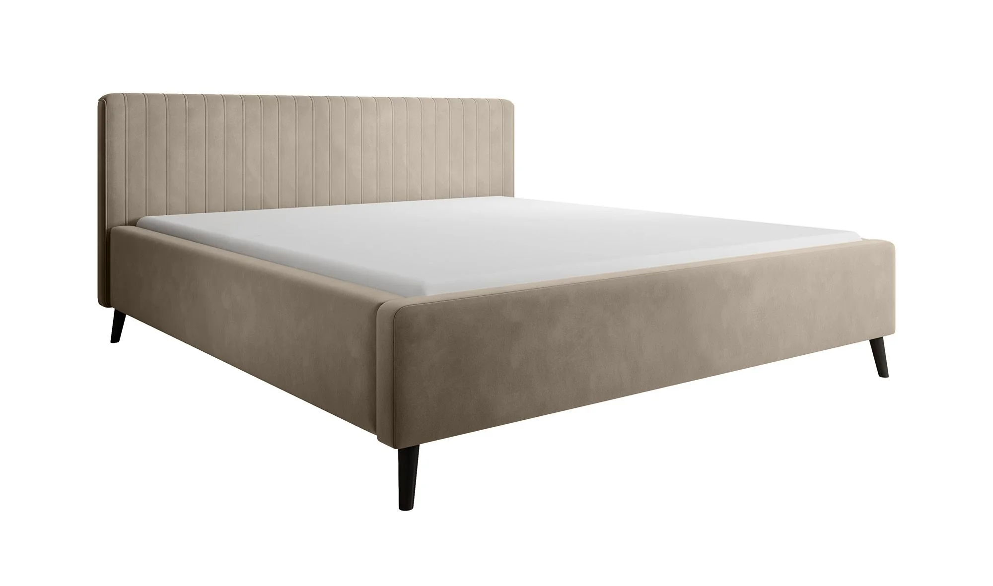Jackson - Tweepersoonsbed - Velvet beige - 160x200 cm - Image 5