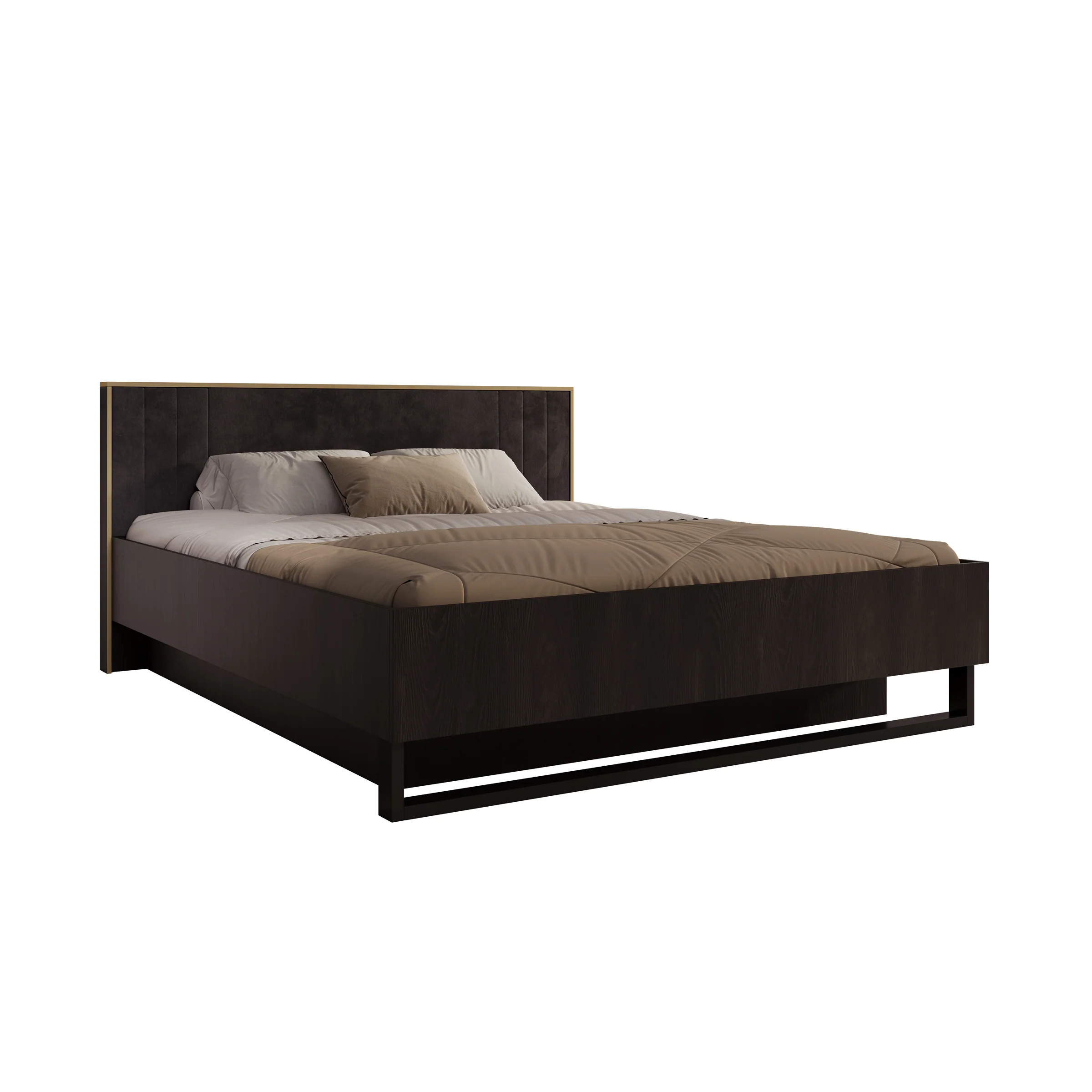 Monor - Tweepersoonsbed met opbergruimte - Zwart - 180x200 cm - Image 5