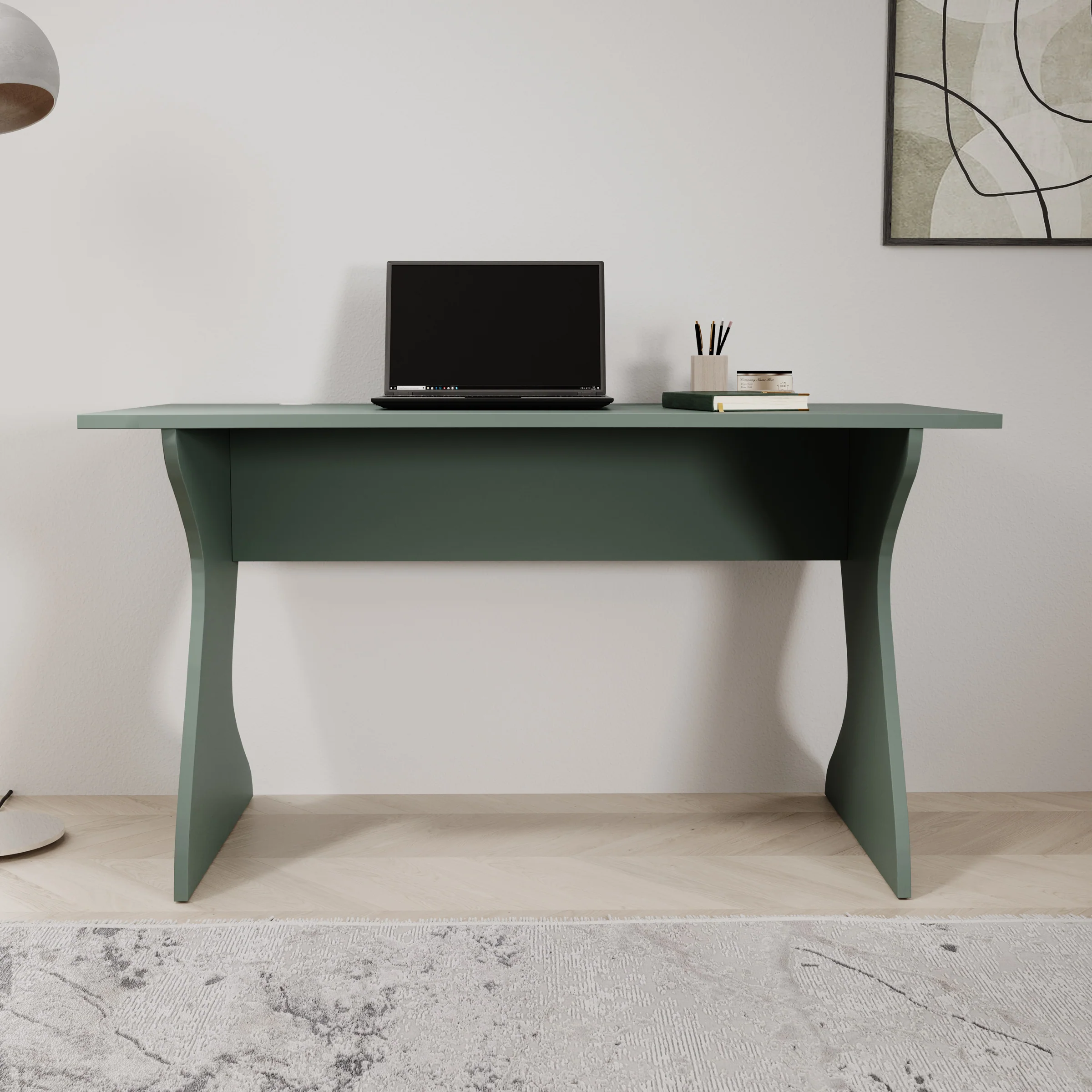 Unfold - Bureau - Groen - 140x65x76 cm - Image 2