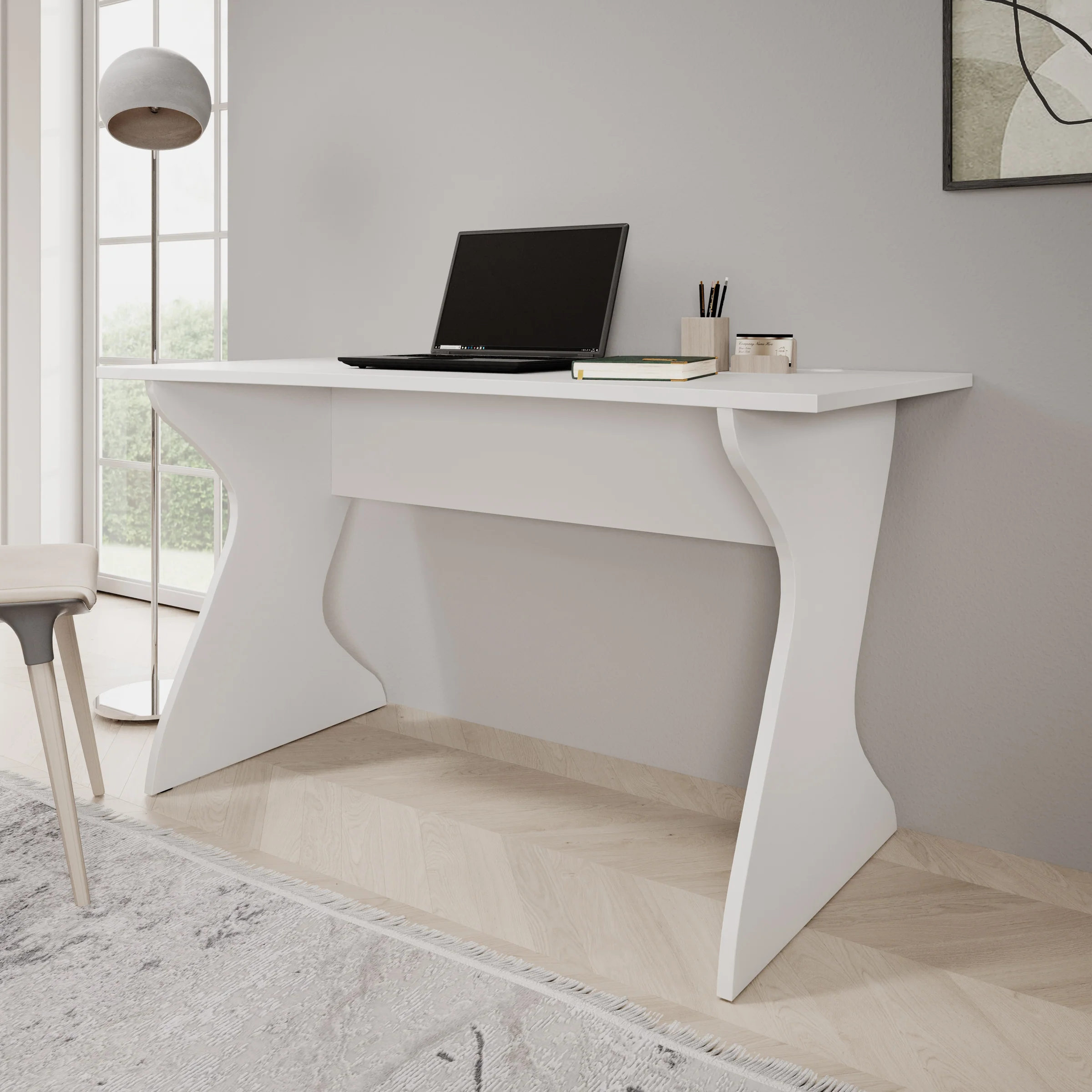 Unfold - Bureau - Wit - 140x65x76 cm