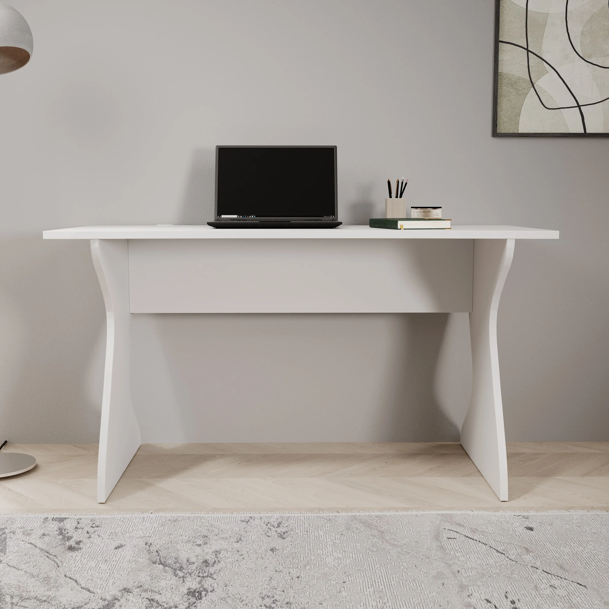 Unfold - Bureau - Wit - 140x65x76 cm - Image 2