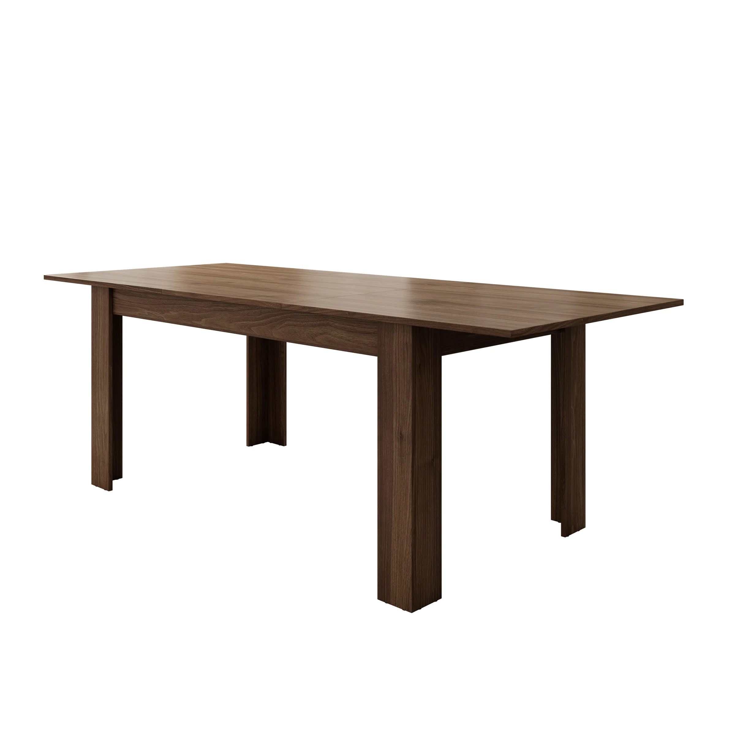 Uverta - Eetkamertafel - Donker eiken - 166x88x75 cm - Image 7