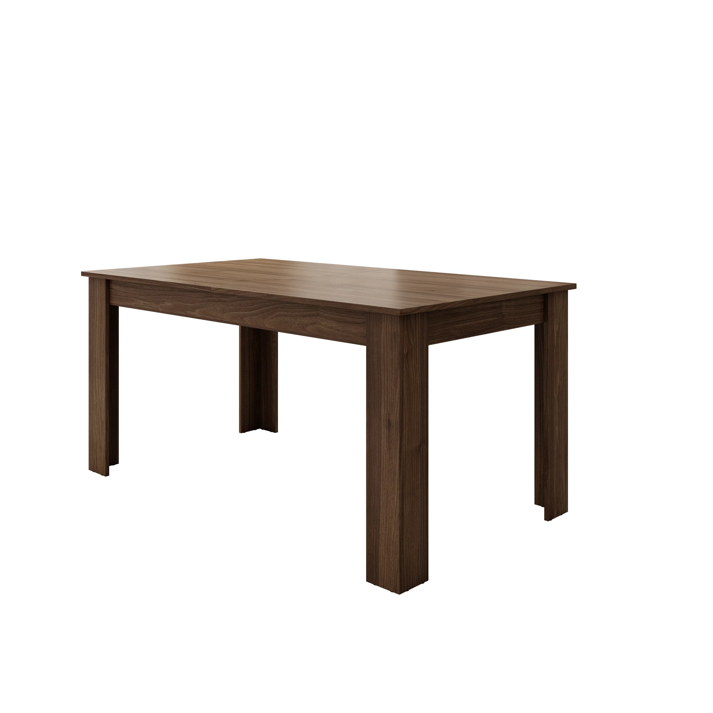Uverta - Eetkamertafel - Donker eiken - 166x88x75 cm - Image 8