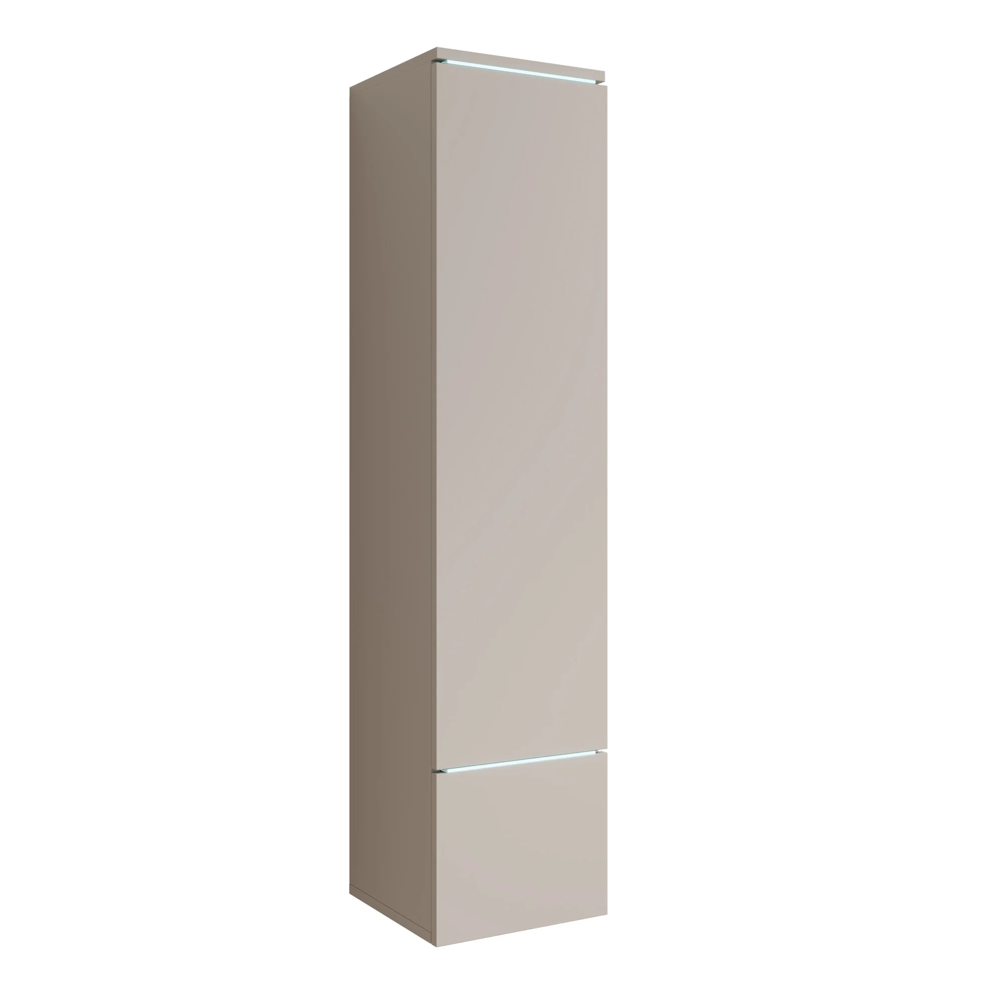 Variety - Vitrinekast met LED - Beige - 30x33x130 cm - Image 10
