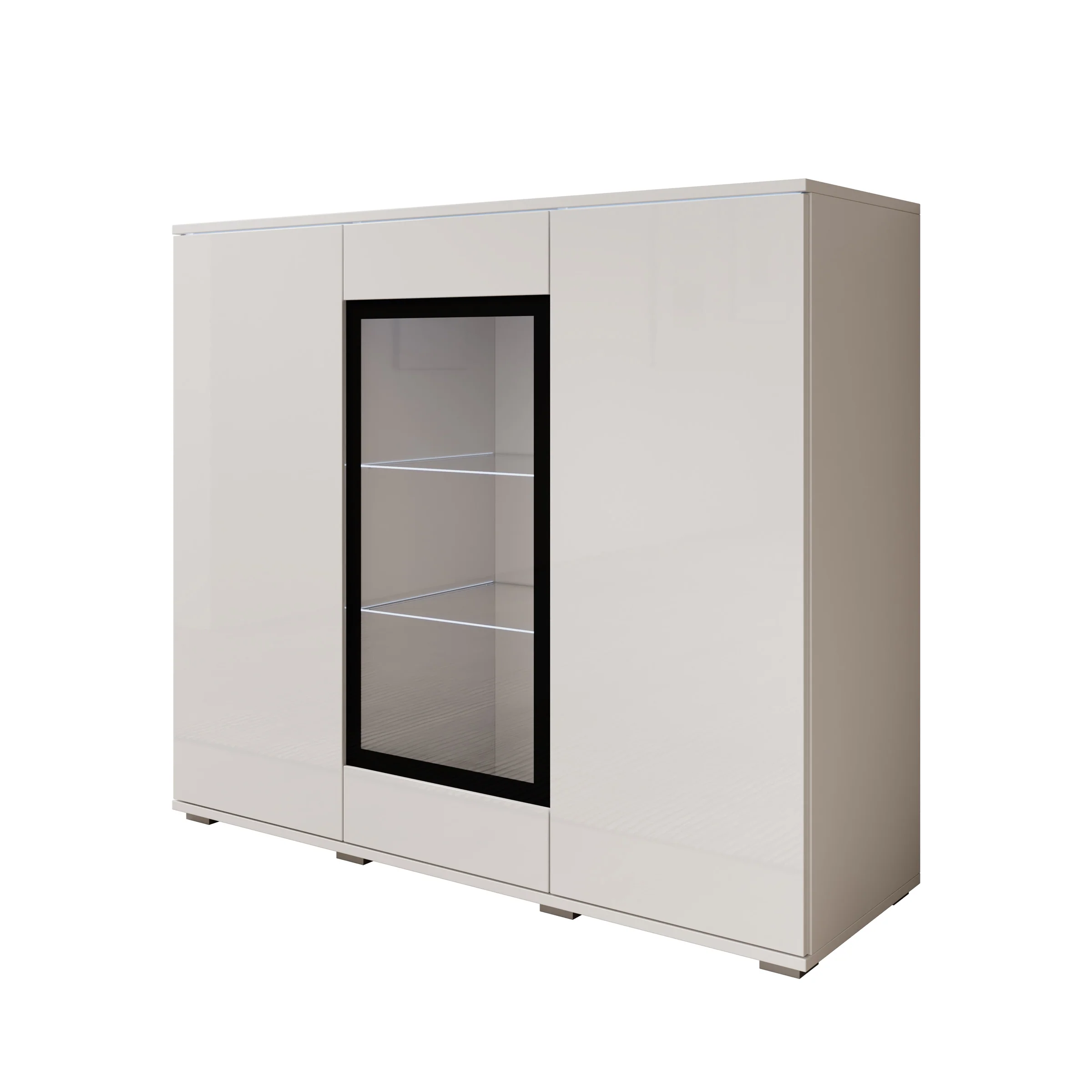 Verity 7 - Dressoir - Wit hoogglans - 120x40x103 cm - Image 7
