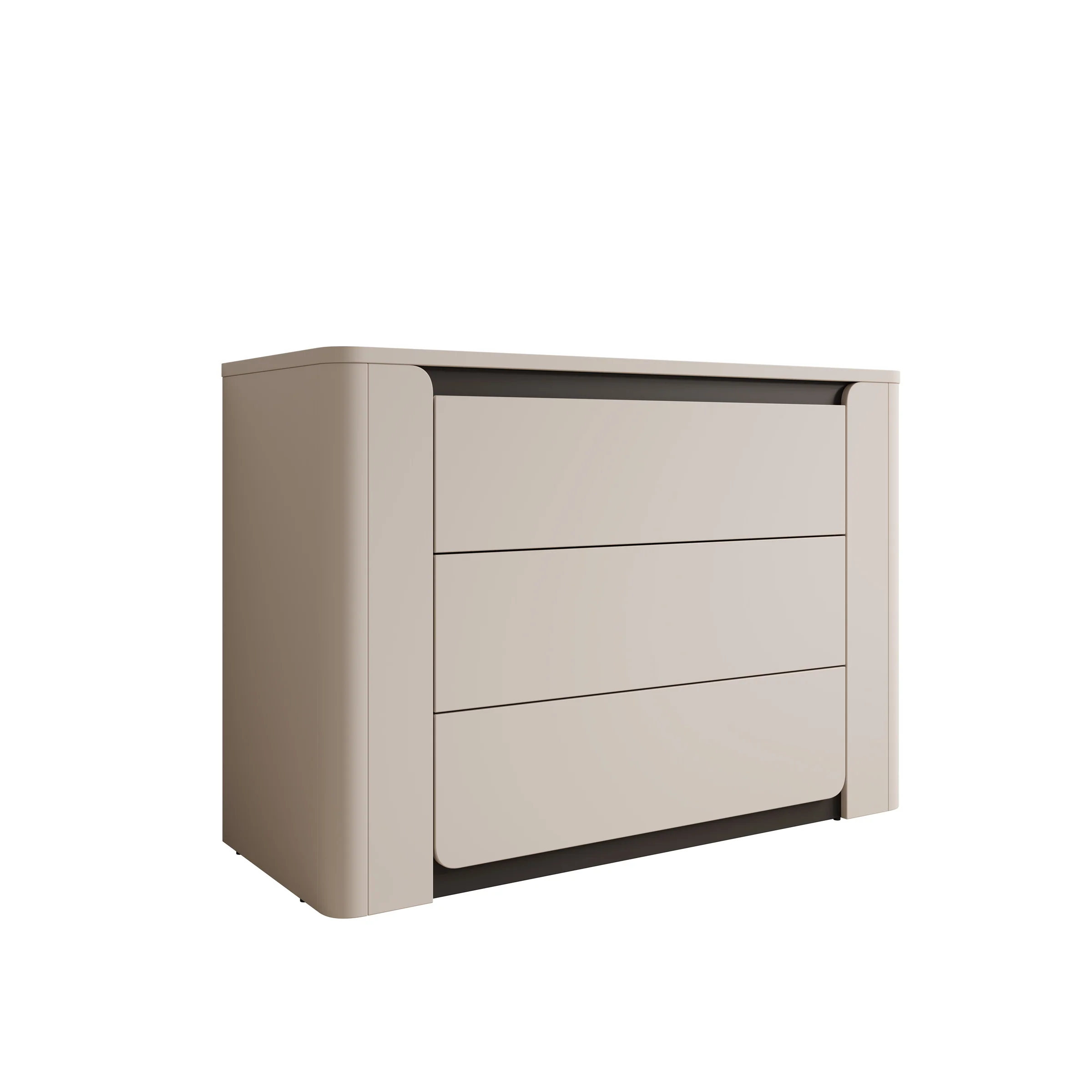 Vexon - Ladekast - Beige/Zwart - 111x45x78 cm - Image 8