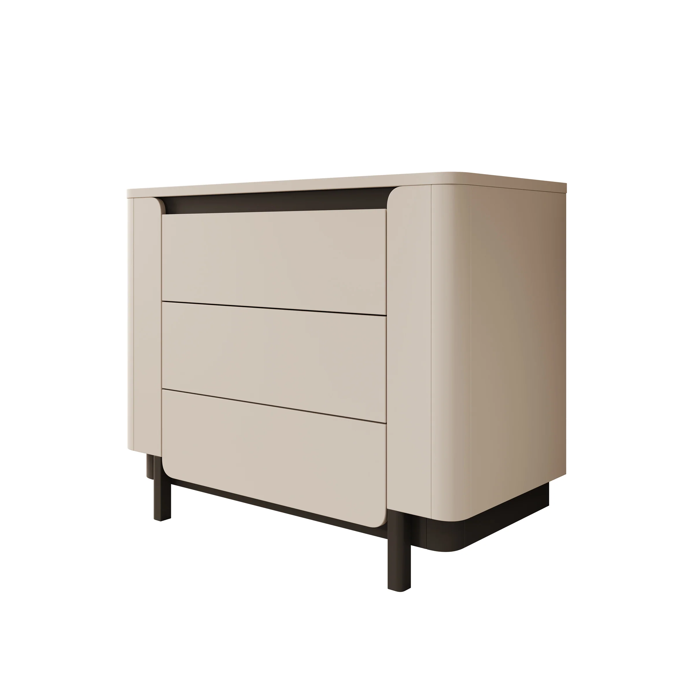 Vexon - Ladekast - Beige/Zwart - 96x45x78 cm - Image 8