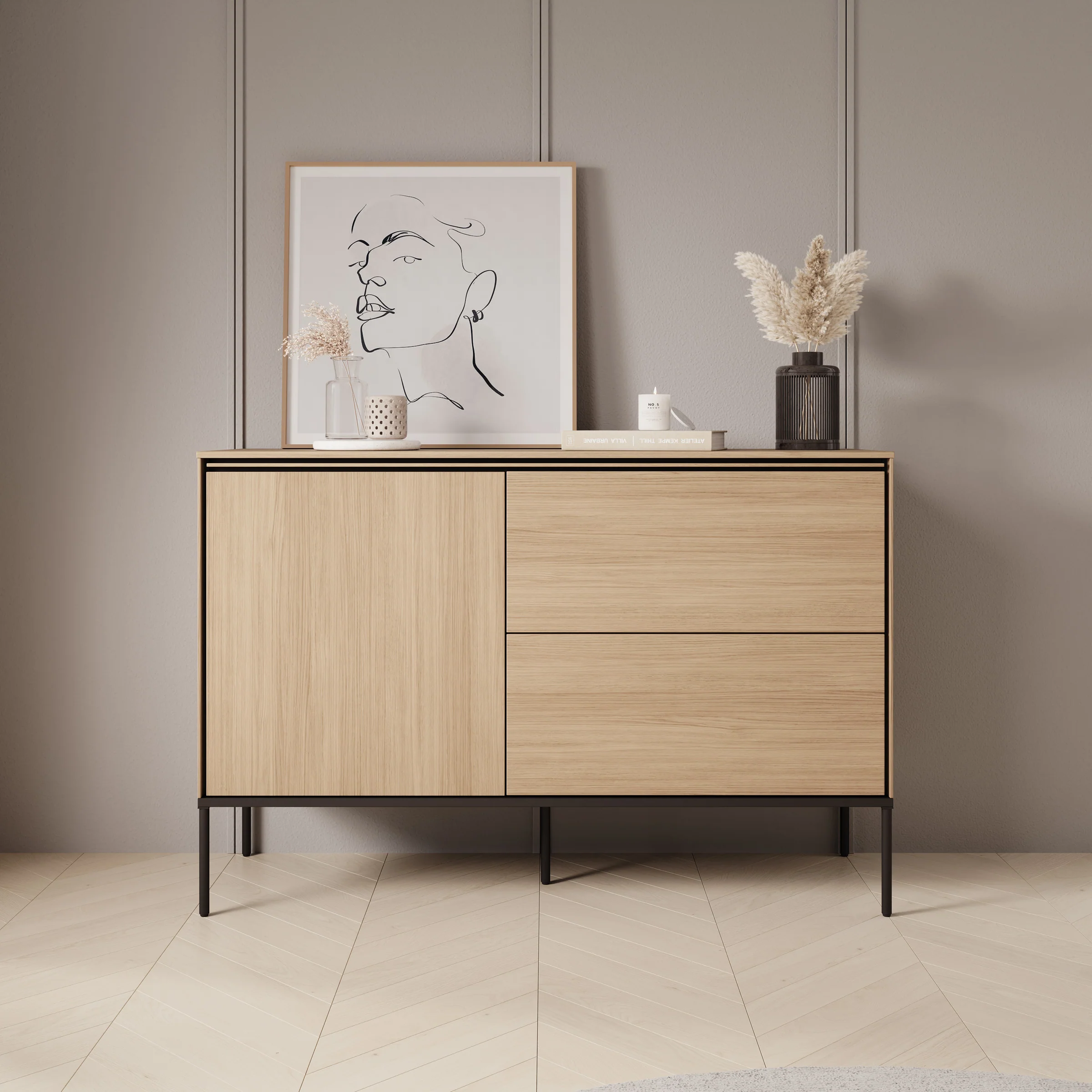 Vicious - Dressoir - Eiken - 127x41x85 cm - Image 3