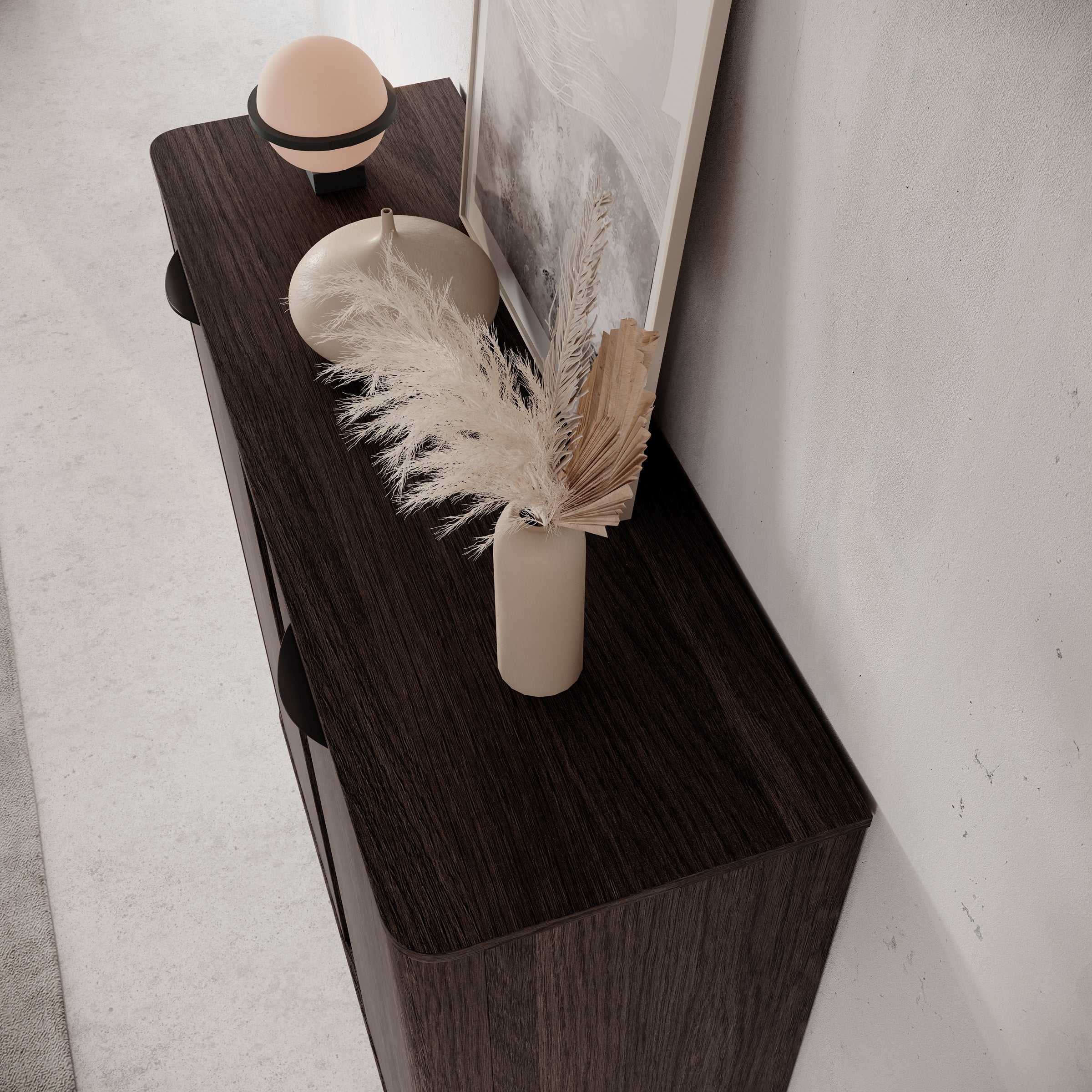 Victoria - Dressoir - Donker eiken - 113x38x134 cm - Image 5