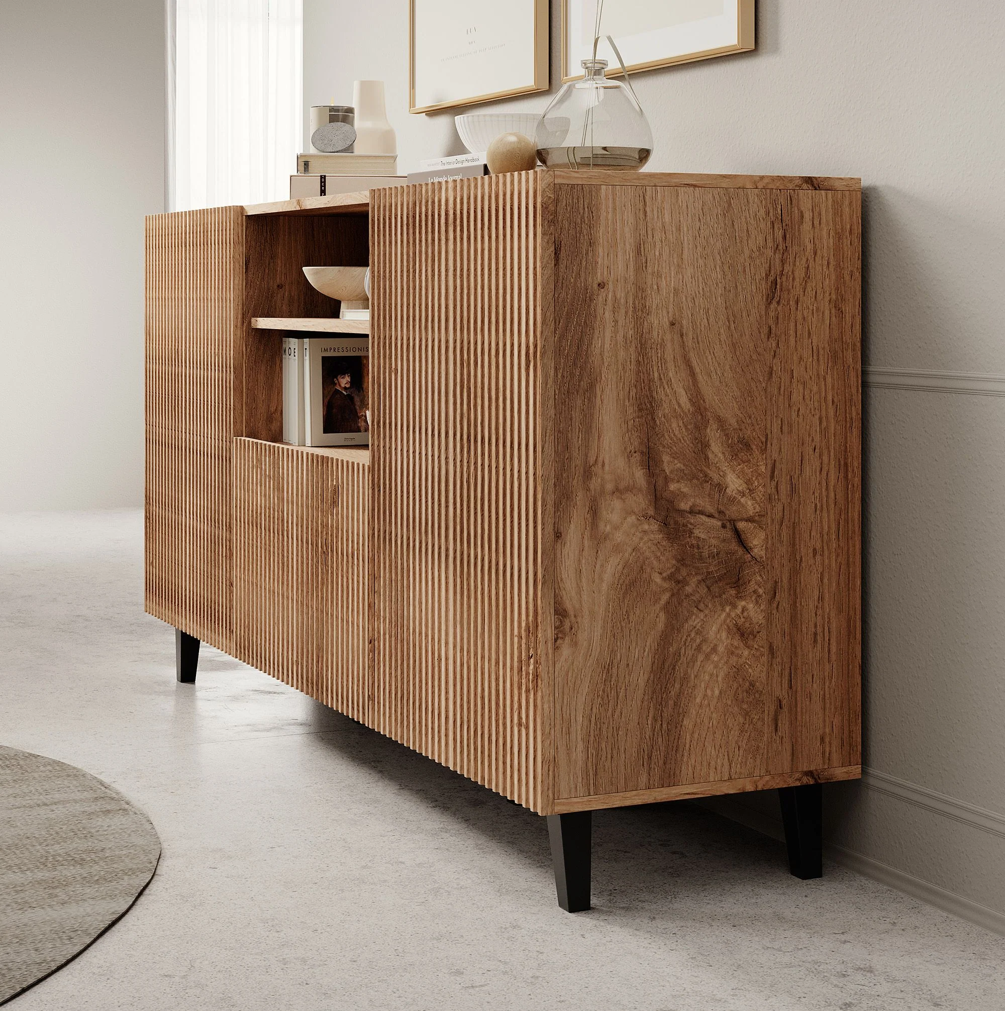 Vintar - Dressoir - Eiken - 151x42x83 cm - Image 4