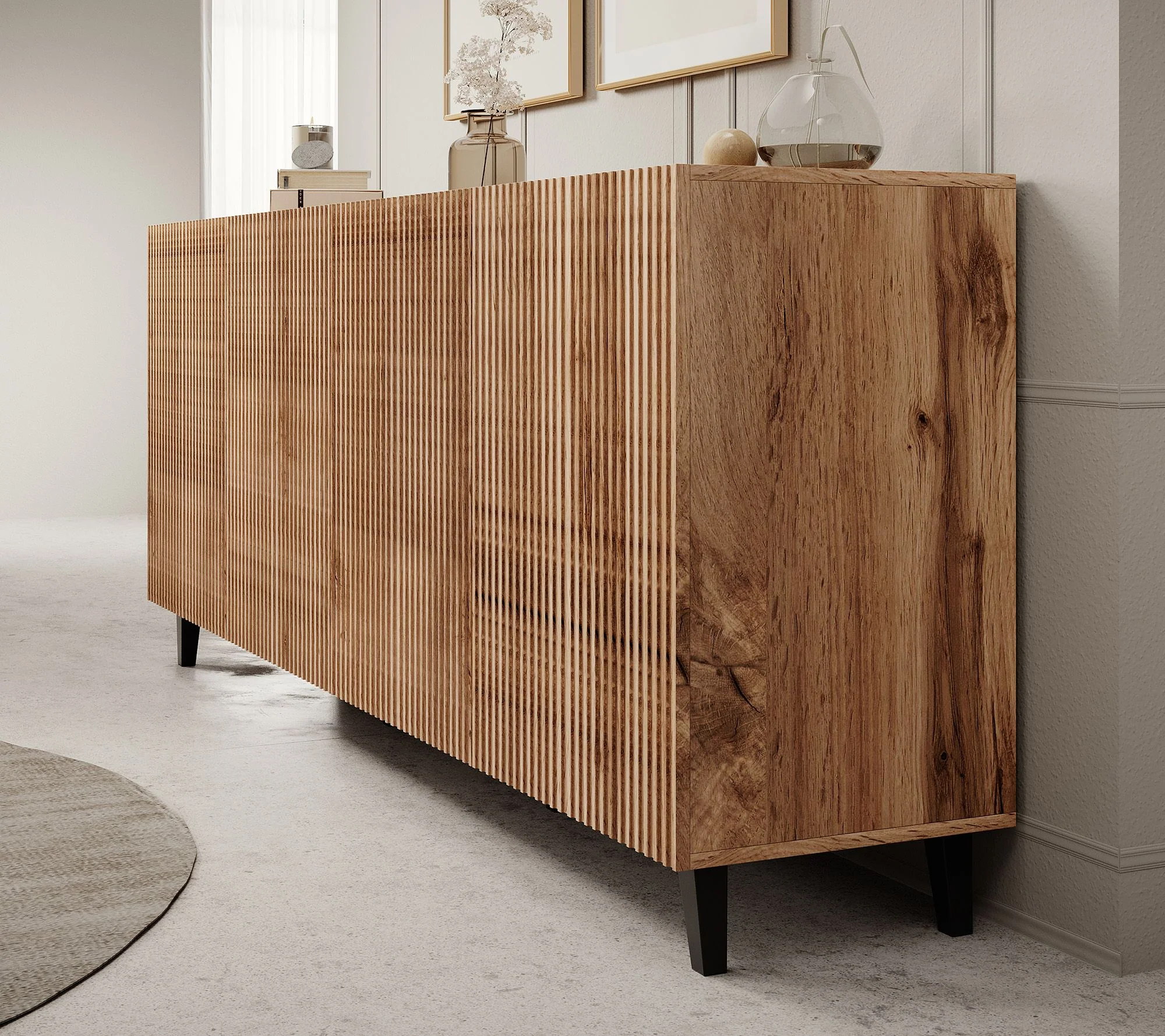 Vintar - Dressoir - Eiken - 201x42x83 cm - Image 4