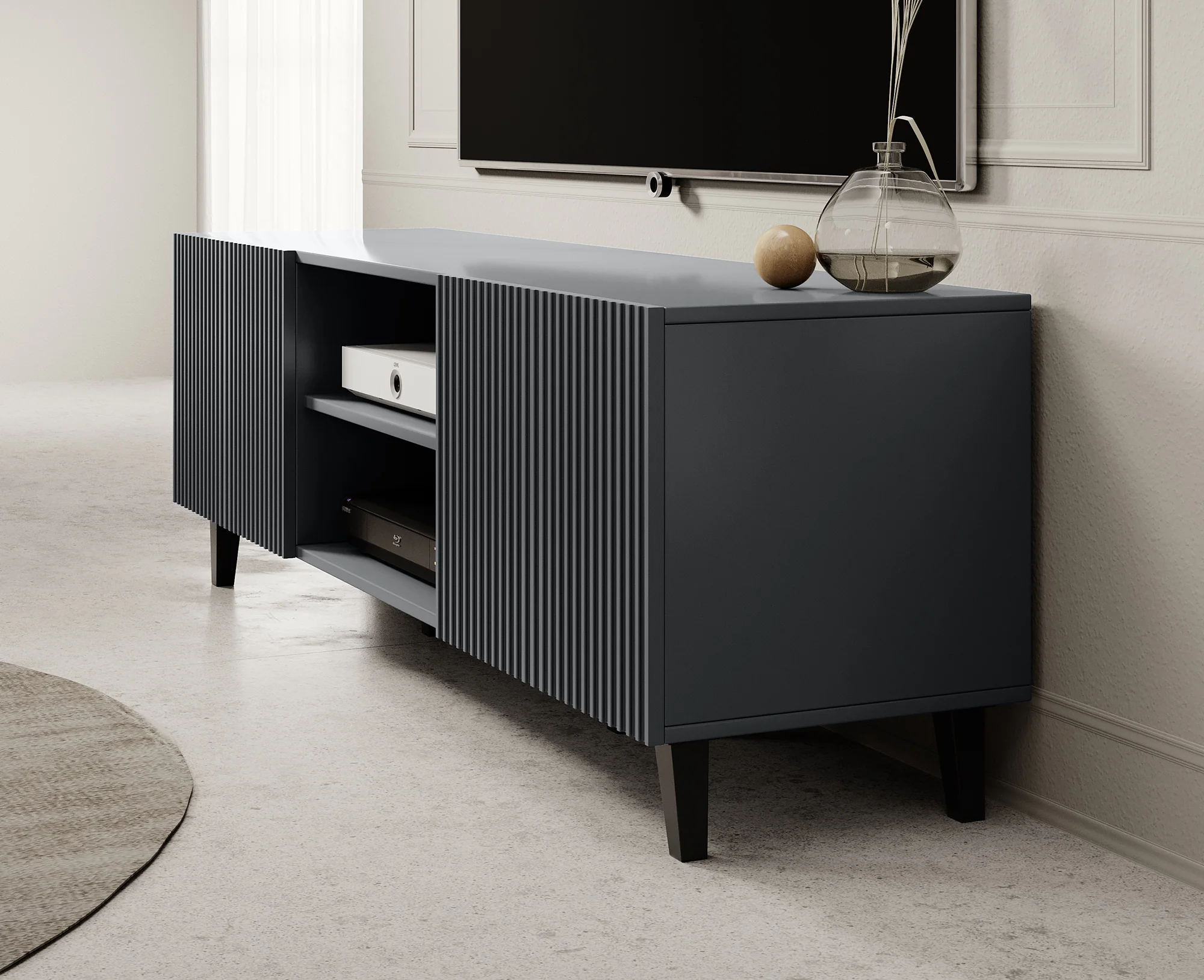 Vintar - TV-Meubel - Antraciet  - 150 cm - Image 4