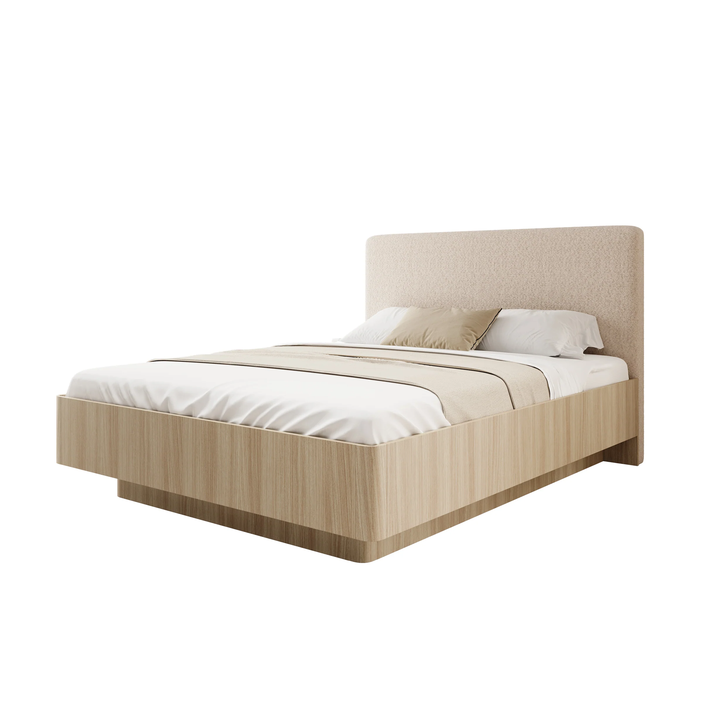 Voorne - Tweepersoonsbed - Eiken - 160x200 cm - Image 4