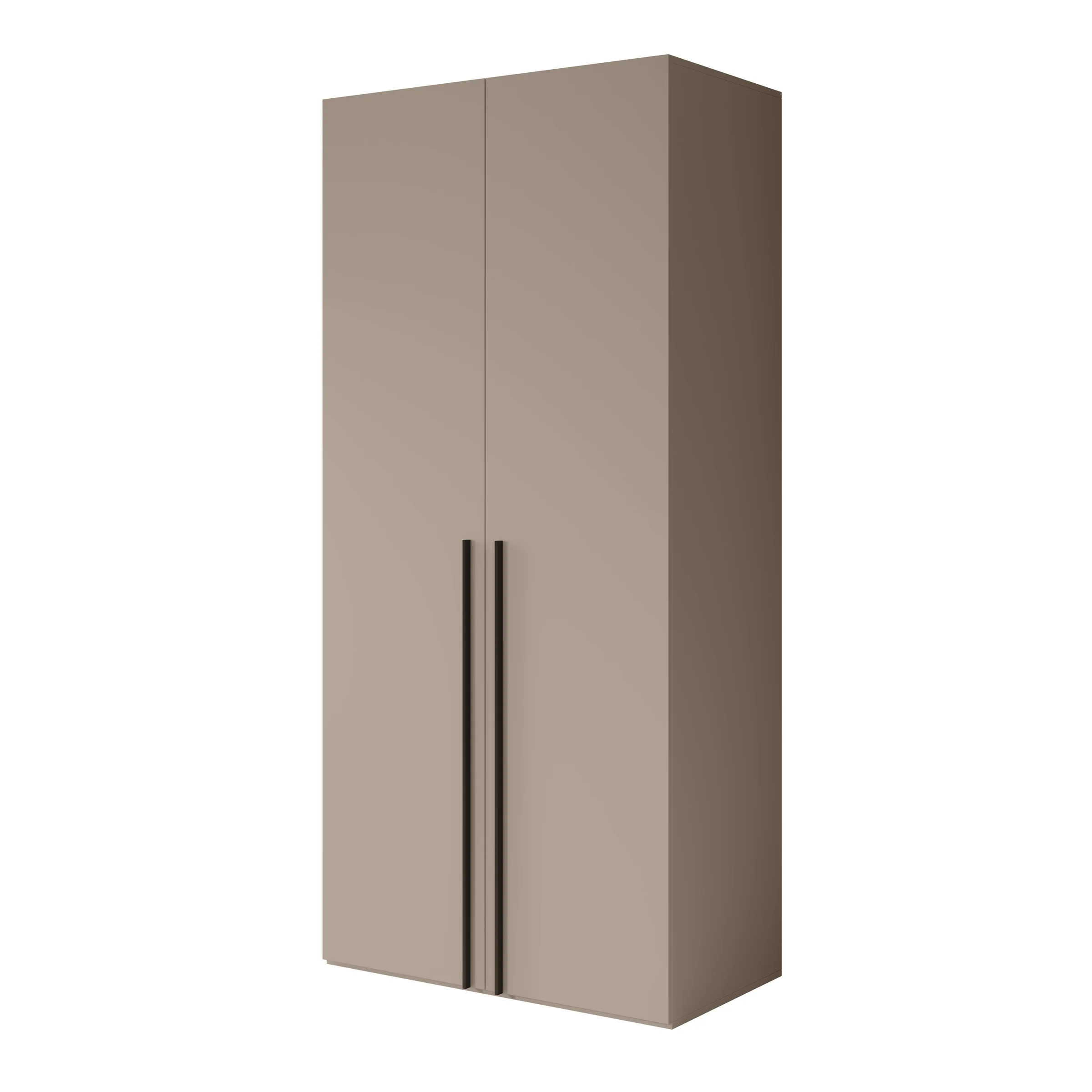 Whenua - Kledingkast met 2 deuren - Beige - 100x55x216 cm - Image 6